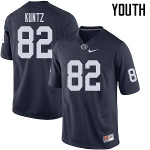 Youth Zack Kuntz Navy PSU College Football #82 Jersey 883173-721