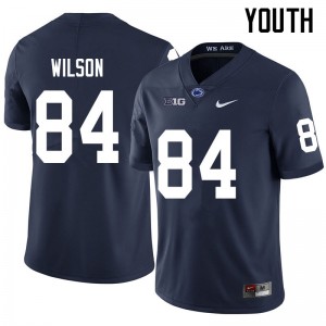 Youth Benjamin Wilson Navy Penn State College Football #84 Jersey 880826-689