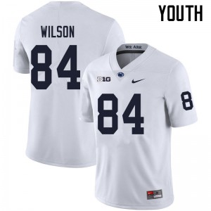 Youth Benjamin Wilson White Penn State Nittany Lions College Football #84 Jersey 129505-855