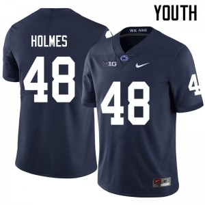 Youth C.J. Holmes Navy Nittany Lions College Football #48 Jersey 893078-659