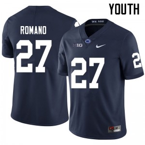 Youth Cody Romano Navy Penn State College Football #27 Jersey 563512-859