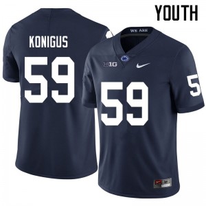 Youth Kaleb Konigus Navy Penn State College Football #59 Jersey 560250-450