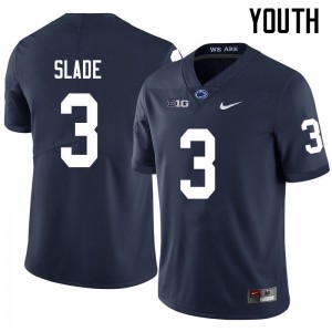 Youth Ricky Slade Navy Penn State College Football #3 Jersey 568020-280