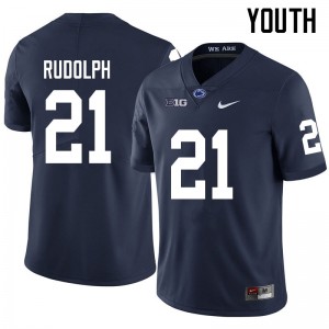 Youth Tyler Rudolph Navy Penn State Nittany Lions College Football #21 Jersey 911871-192