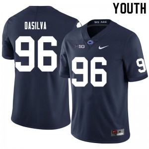 Youth Anthony DaSilva Navy Penn State College Football #96 Jersey 172429-961