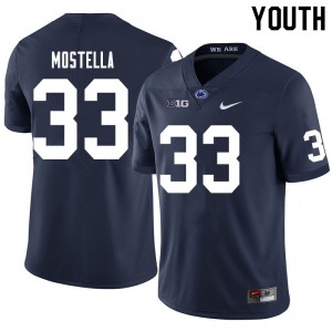 Youth Bryce Mostella Navy Penn State College Football #33 Jersey 922858-278