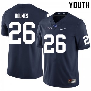 Youth Caziah Holmes Navy Penn State College Football #26 Jersey 476273-476