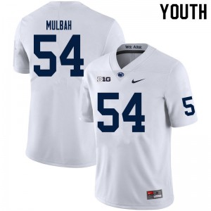 Youth Fatorma Mulbah White PSU College Football #54 Jersey 135557-504