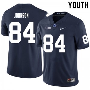 Youth Theo Johnson Navy Penn State Nittany Lions College Football #84 Jersey 961810-343