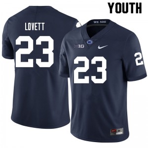 Youth John Lovett Navy Penn State Nittany Lions College Football #23 Jersey 978870-316