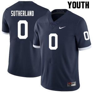 Youth Jonathan Sutherland Retro Penn State College Football #0 Jersey 474550-621