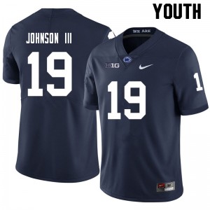 Youth Joseph Johnson III Navy Penn State College Football #19 Jersey 567982-842