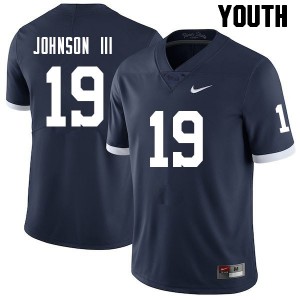 Youth Joseph Johnson III Retro PSU College Football #19 Jersey 214298-189