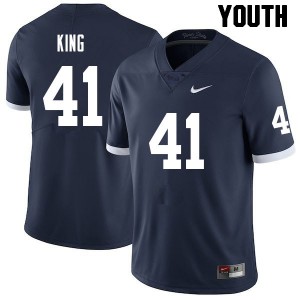 Youth Kobe King Retro Penn State College Football #41 Jersey 897040-349