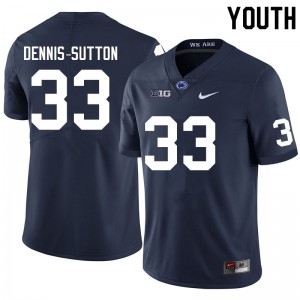 Youth Dani Dennis-Sutton Navy Penn State College Football #33 Jersey 118113-956