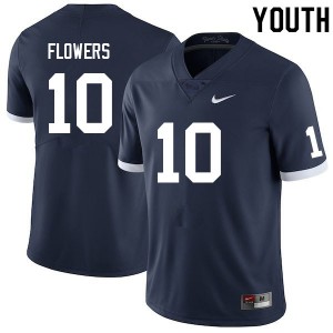 Youth Mehki Flowers Retro Penn State Nittany Lions College Football #10 Jersey 952395-886