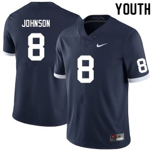 Youth Tyler Johnson Retro Penn State College Football #8 Jersey 929547-830