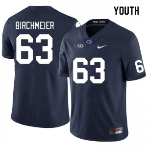 Youth Alex Birchmeier Navy Nittany Lions College Football #63 Jersey 836102-109
