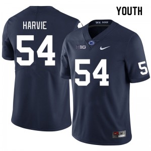 Youth Ian Harvie Navy Penn State Nittany Lions College Football #54 Jersey 270482-444