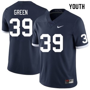 Youth Jashaun Green Retro PSU College Football #39 Jersey 978202-536