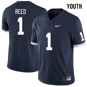 Youth Jaylen Reed Retro Penn State Nittany Lions College Football #1 Jersey 879443-213