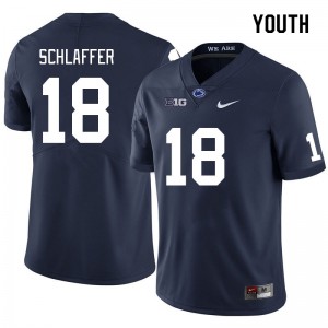 Youth Joey Schlaffer Navy Penn State College Football #18 Jersey 477169-172