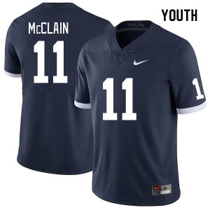 Youth Malik McClain Retro Penn State College Football #11 Jersey 924715-751