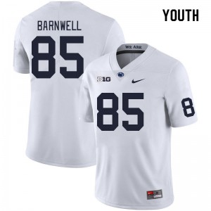 Youth Mega Barnwell White Penn State College Football #85 Jersey 249640-120