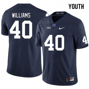 Youth Patrick Williams Navy Penn State College Football #40 Jersey 659772-318