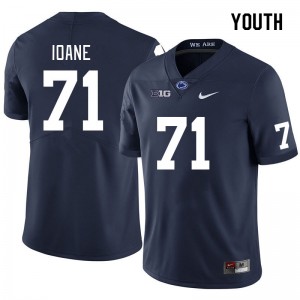 Youth Vega Ioane Navy Penn State Nittany Lions College Football #71 Jersey 779524-434