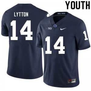 Youth A.J. Lytton Navy Penn State Nittany Lions College Football #14 Jersey 312439-685