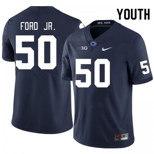 Youth Alonzo Ford Jr. Navy PSU College Football #50 Jersey 308584-827