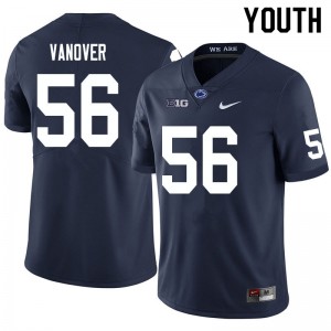 Youth Amin Vanover Navy Penn State Nittany Lions College Football #56 Jersey 687164-524