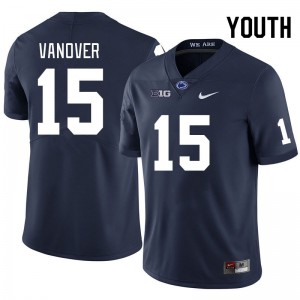 Youth Amin Vanover Navy Penn State College Football #15 Jersey 710314-995