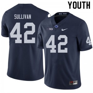 Youth Austin Sullivan Navy PSU College Football #42 Jersey 358293-326