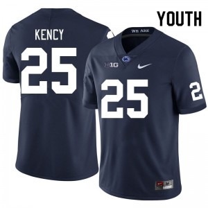 Youth DK Kency Navy Nittany Lions College Football #25 Jersey 920872-926