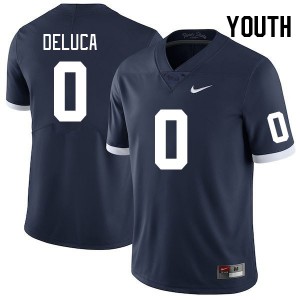 Youth Dominic DeLuca Retro Penn State College Football #0 Jersey 846263-417