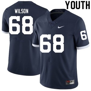 Youth Eric Wilson Retro Nittany Lions College Football #68 Jersey 902444-975