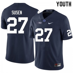 Youth Ethan Susen Navy Nittany Lions College Football #27 Jersey 806631-202