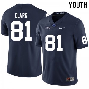 Youth Evan Clark Navy Penn State College Football #81 Jersey 134099-585