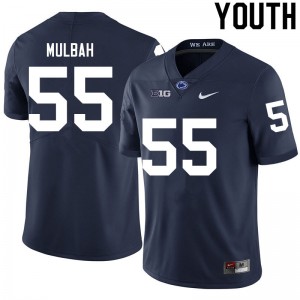 Youth Fatorma Mulbah Navy Nittany Lions College Football #55 Jersey 500586-938