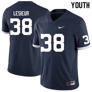 Youth Frederik Lesieur Retro Penn State College Football #38 Jersey 559532-969