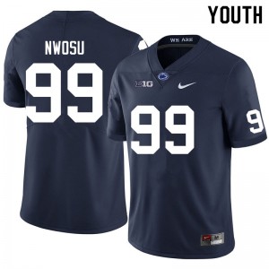 Youth Gabriel Nwosu Navy PSU College Football #99 Jersey 129831-491