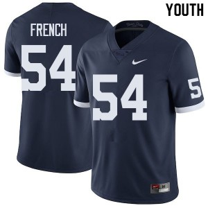 Youth George French Retro Penn State College Football #54 Jersey 866451-173