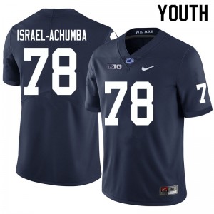 Youth Golden Israel-Achumba Navy Penn State Nittany Lions College Football #78 Jersey 333585-486