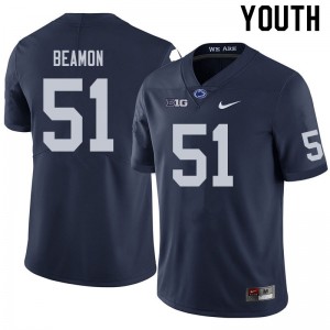 Youth Hakeem Beamon Navy Penn State Nittany Lions College Football #51 Jersey 554280-985