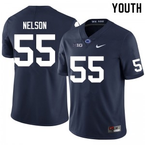 Youth JB Nelson Navy Penn State College Football #55 Jersey 305747-674