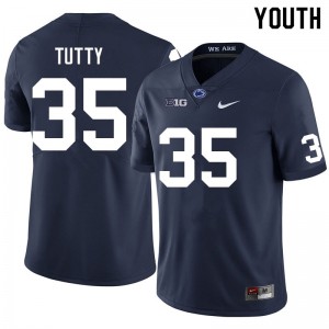 Youth Jace Tutty Navy PSU College Football #35 Jersey 822040-575