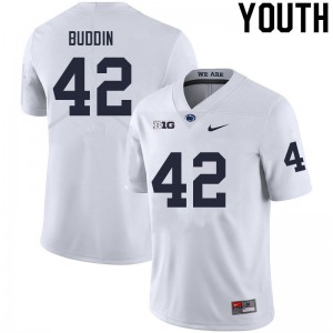 Youth Jamari Buddin White Penn State Nittany Lions College Football #42 Jersey 199628-258