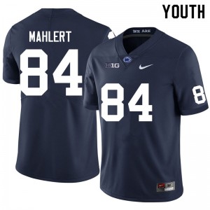 Youth Jan Mahlert Navy Nittany Lions College Football #84 Jersey 127990-995